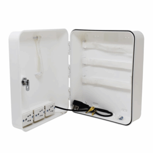 2U PVC Junction Box Rack