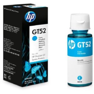 HP GT52 90ml Cyan Original Ink Bottle