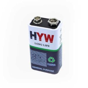 HYW 9V Battery
