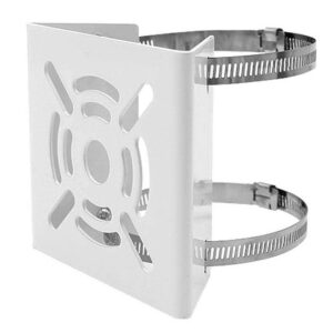 Universal Pole Mounting Bracket with 2x 100mm SS Rings