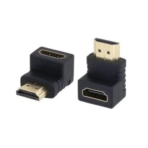 HDMI Male to Female Right Angle Adapter – L-Shape